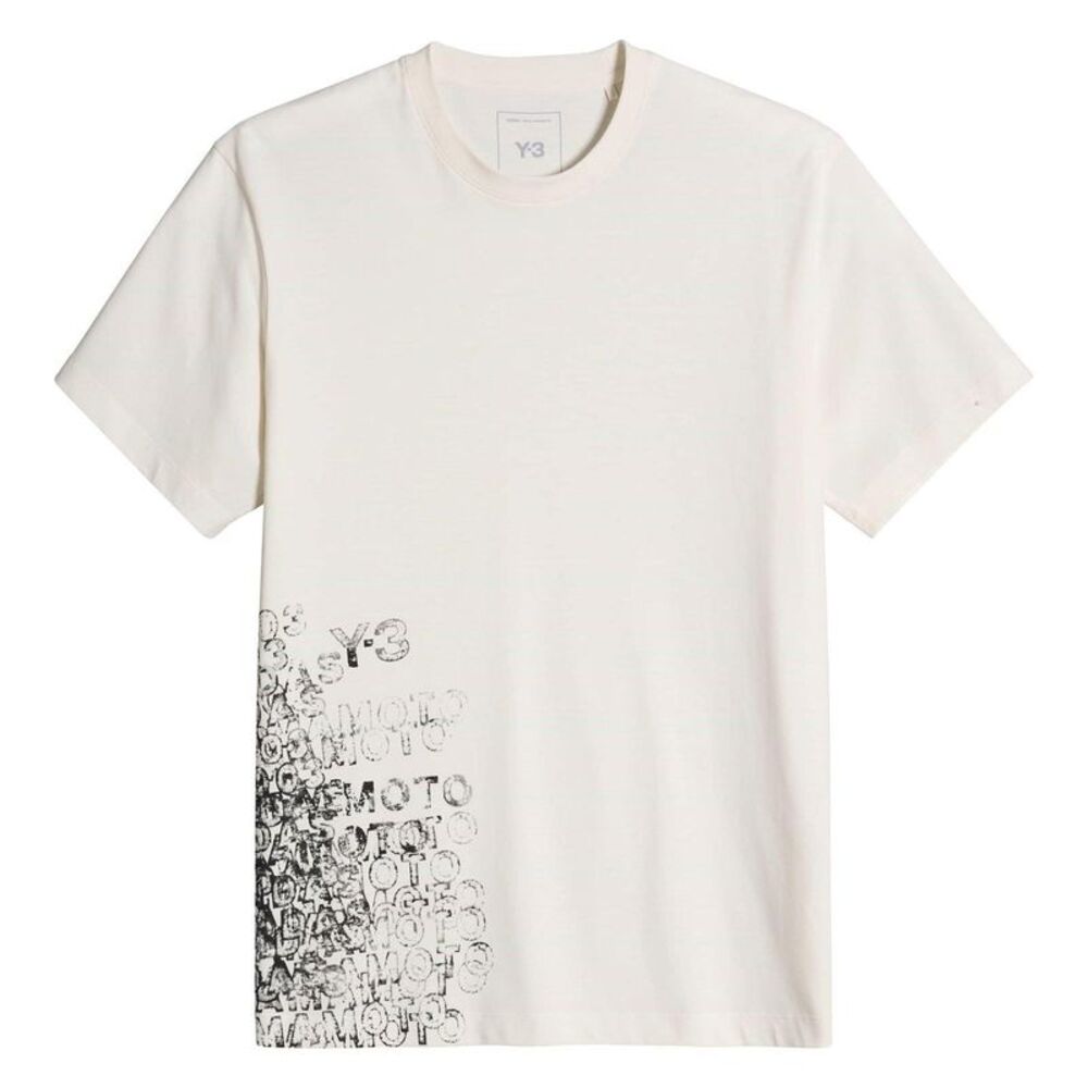 Y-3 Mens GFX T-Shirt / White